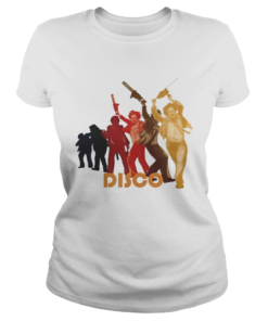 The Texas Chainsaw Massacre Disco Shirt Classic Ladies