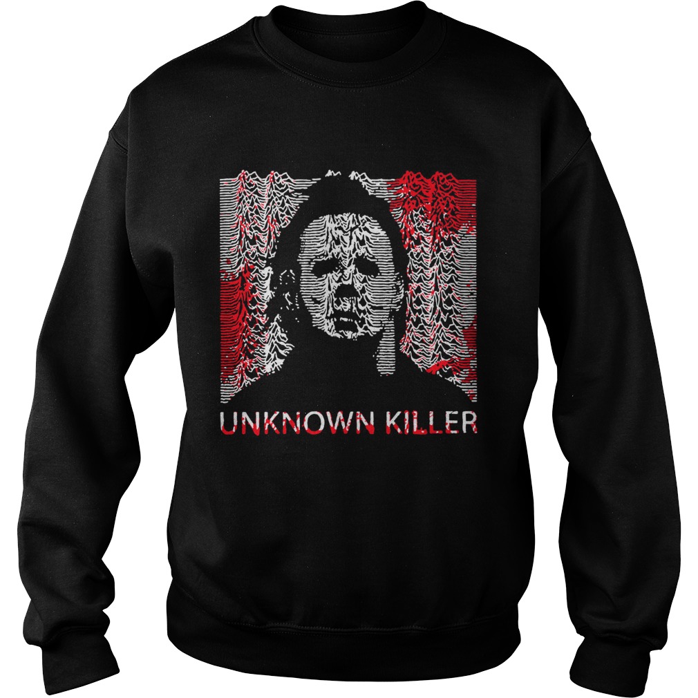 Unknown Killer Michael Myers Poster Joy Division LlMlTED EDlTlON Sweatshirt