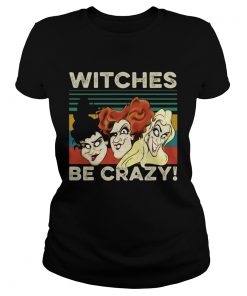 Vintage retro Hocus Pocus witches be crazy  Classic Ladies