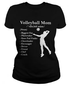 Volleyball mom definition noun biggest fan photo taker  Classic Ladies