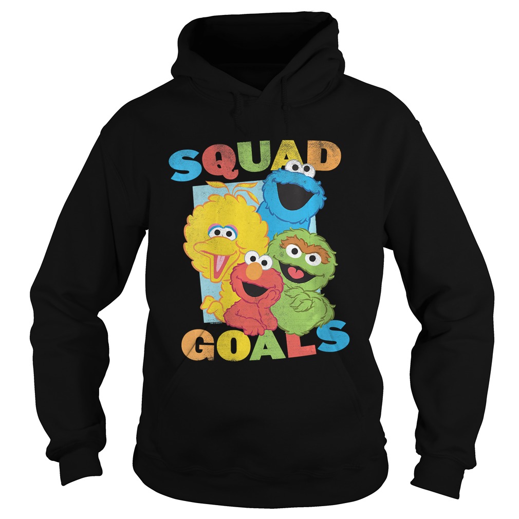 Womens Sesame Street Squad Goals VNeck TShirt Hoodie