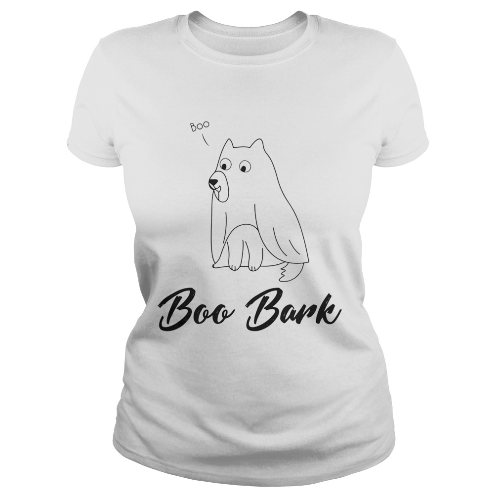 boo bark TShirt Classic Ladies