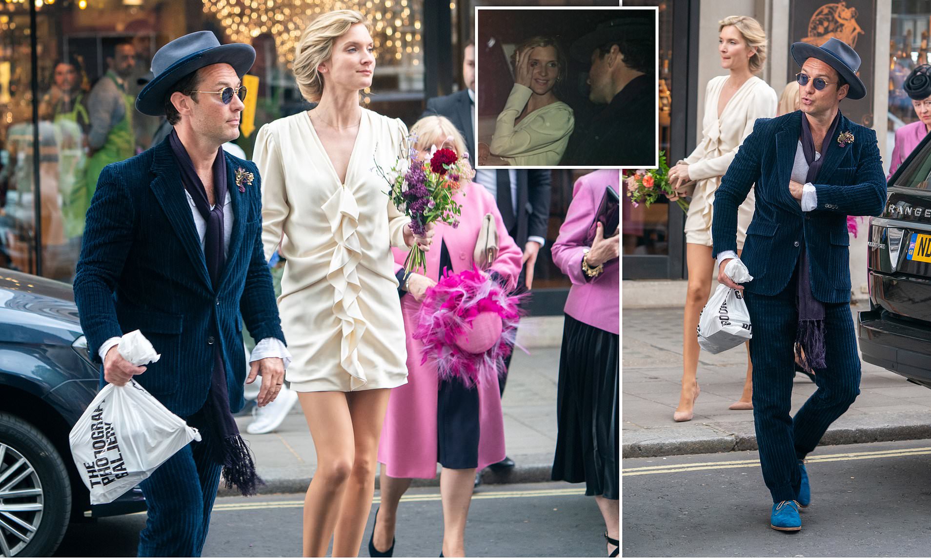 MEET JUDE LAW’S NEW WIFE WHO USES PSYCHOLOGY TO TACKLE CLIMATE CHANGE