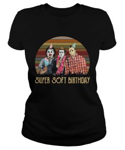 1570163440orror movie characters super soft birthday vintage  Classic Ladies