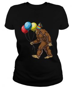 1570255123Bigfoot Itâ€™s My Birthday Kids Boys Sasquatch Party shir Classic Ladies