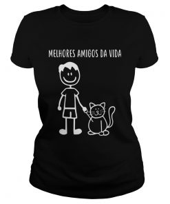 1570509605Boy with cat melhores amigos da vida  Classic Ladies