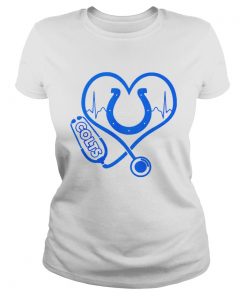 1572248337Heartbeat Nurse love Indianapolis Colts  Classic Ladies