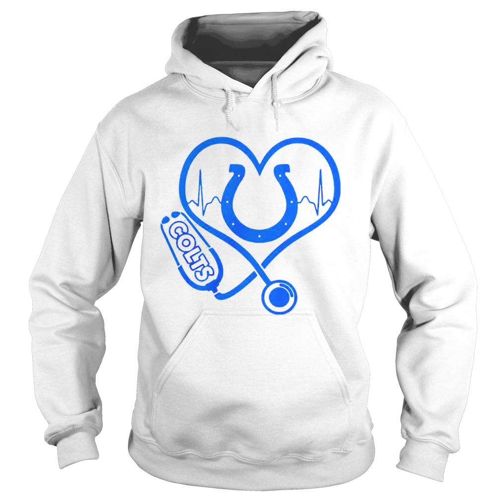 1572248337Heartbeat Nurse love Indianapolis Colts Hoodie