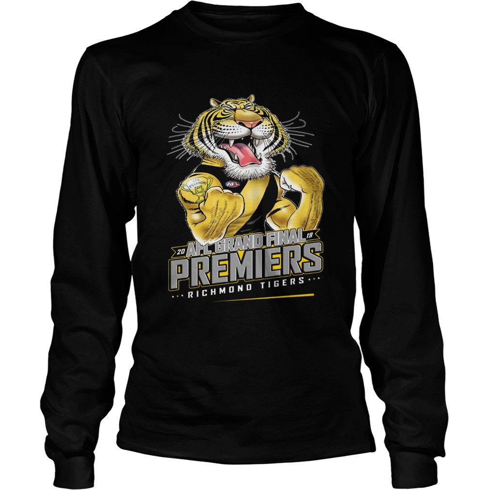20 AFL Grand Final Premiers Richmond Tigers LongSleeve