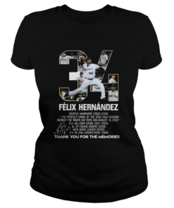 34 Felix Hernandez all awards thank you for the memories  Classic Ladies