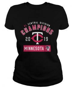 Al central division champions 2019 Minnesota Twins  Classic Ladies