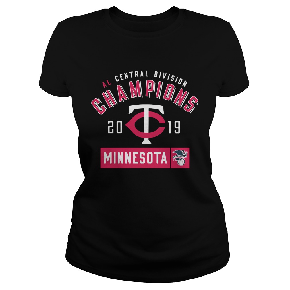 Al central division champions 2019 Minnesota Twins Classic Ladies