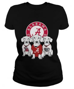 Alabama Crimson Tide Dachshund dog  Classic Ladies