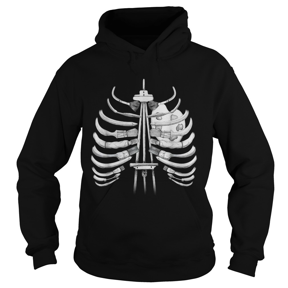 Art I can feel it in my bones Hoodie