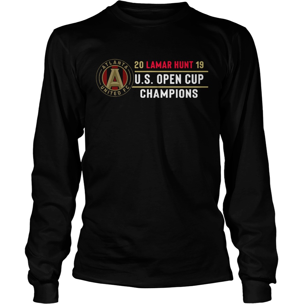 Atlanta United 2019 Lamar Hunt Us Open Cup Champions Shirt LongSleeve
