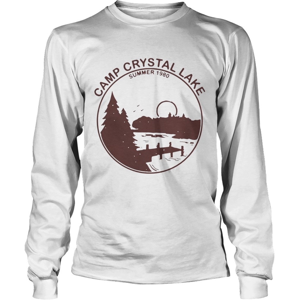 Backside Camp Crystal Lake Summer 1980 For T Shirt LongSleeve