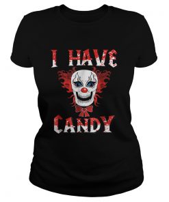 Beautiful I Have Candy Scary Clown CostumeCreepy Mask  Classic Ladies