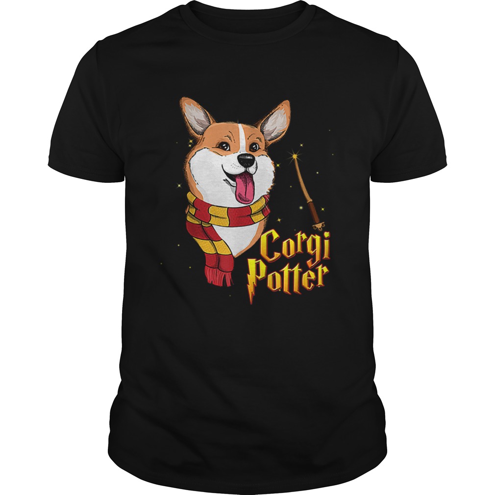 Beautiful Potter Corgi Harry Pawter Cute Corgi Dogs Halloween shirt