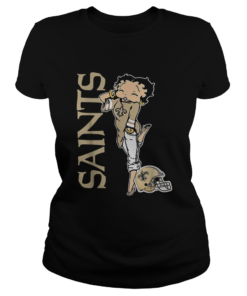 Betty Boop New Orleans Saints  Classic Ladies
