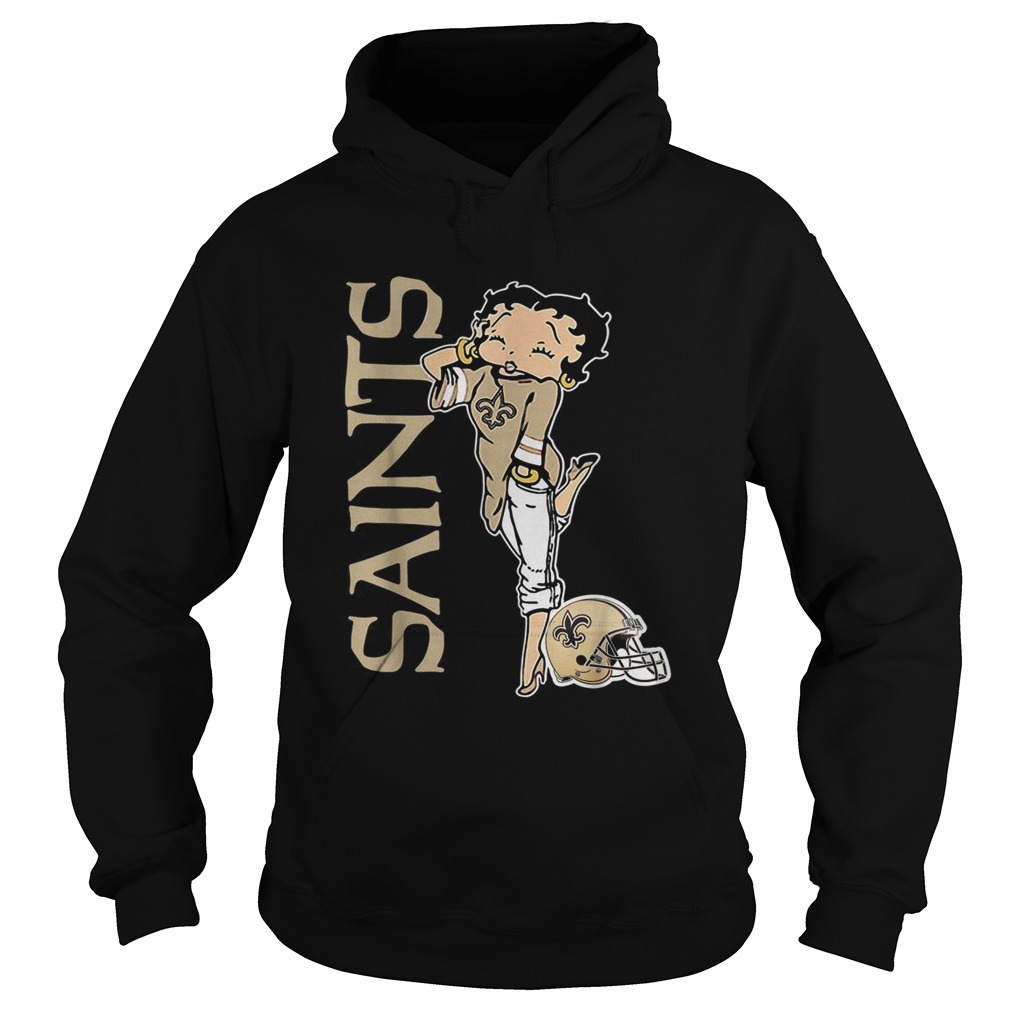 Betty Boop New Orleans Saints Hoodie