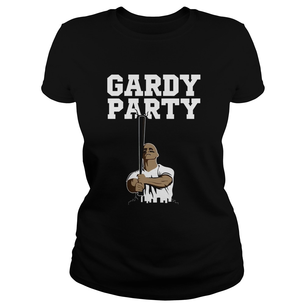 Brett Gardner Gardy Party Shirt Classic Ladies
