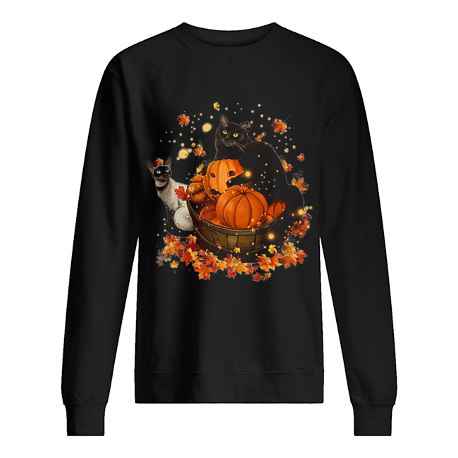 Cats Halloween Autumn Unisex Sweatshirt