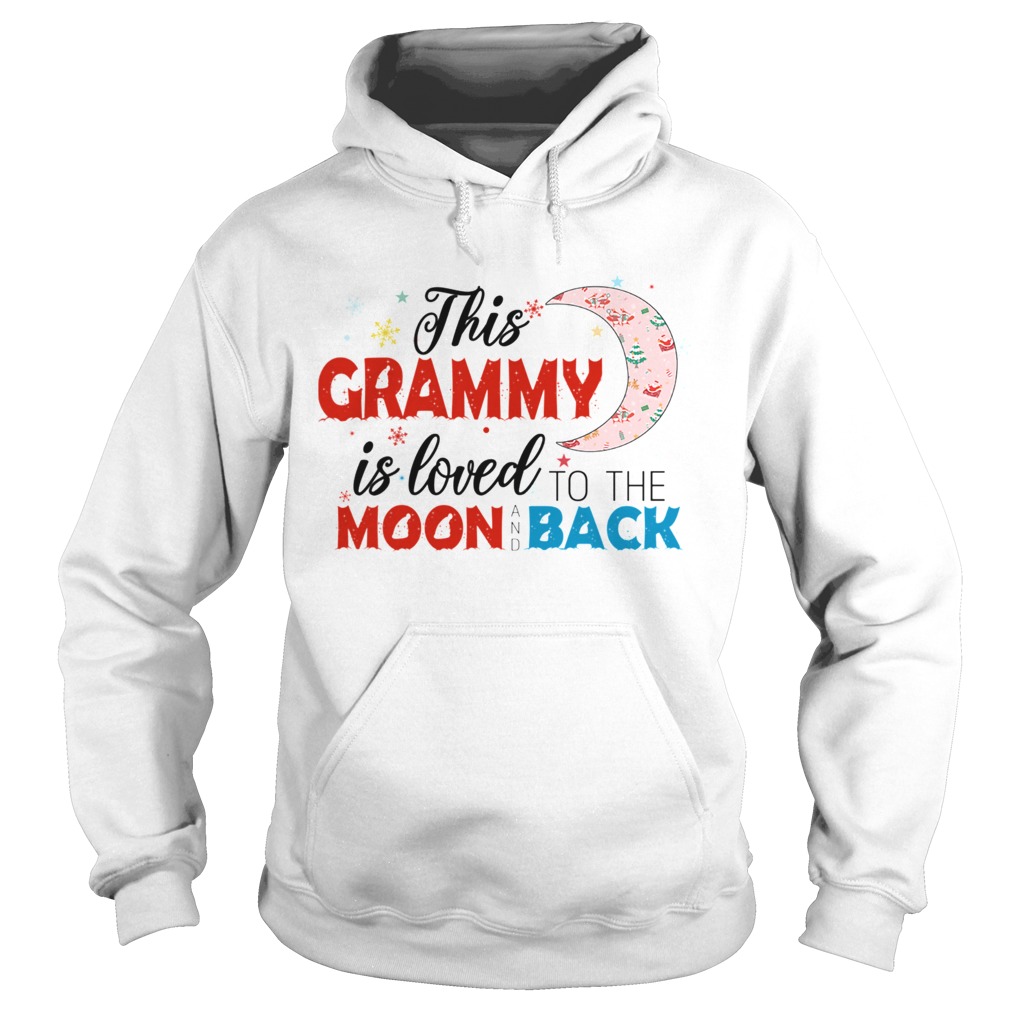 Christmas This Grammy Is Loved To The Moon And Back TShirt Hoodie