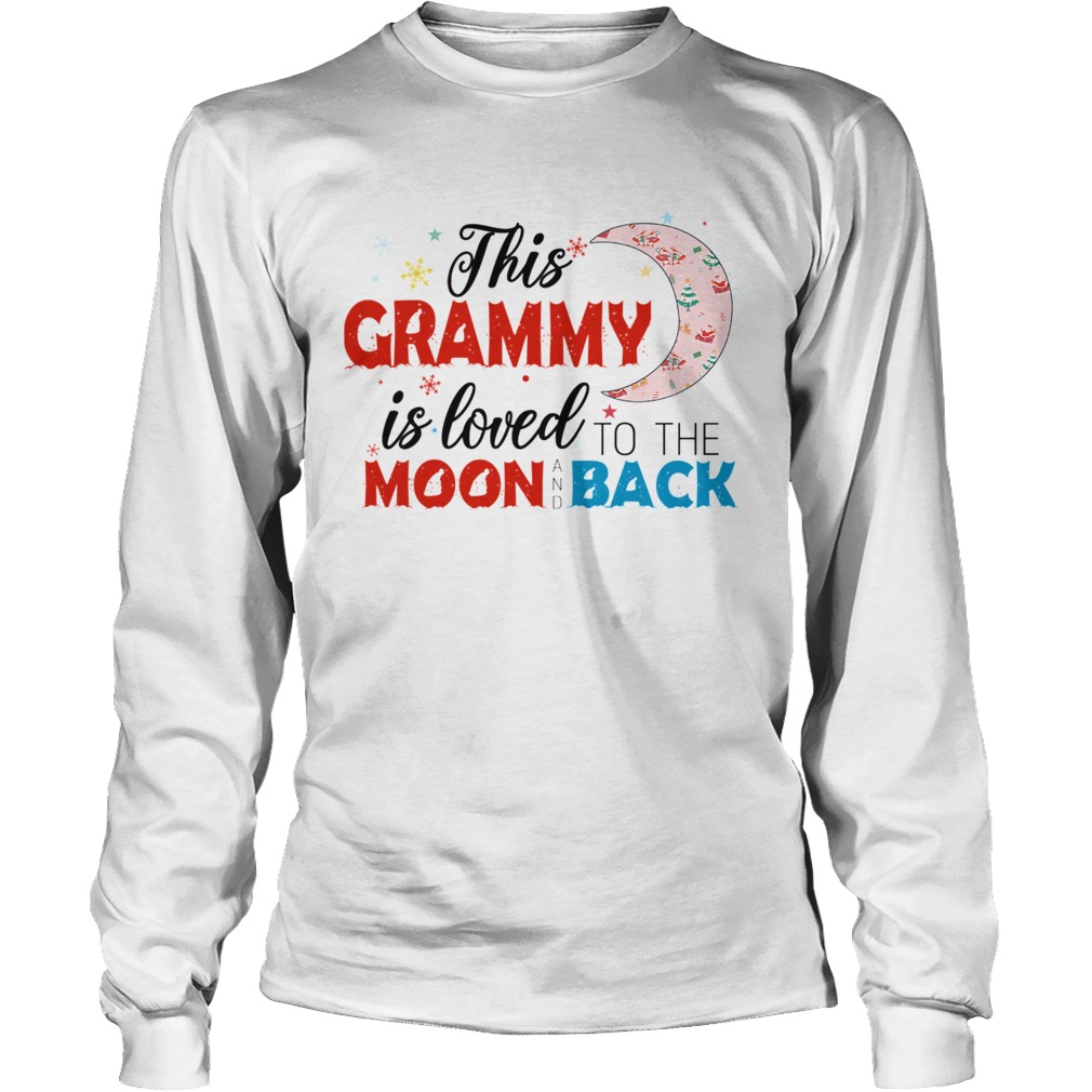 Christmas This Grammy Is Loved To The Moon And Back TShirt LongSleeve