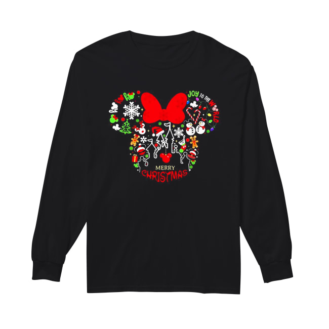 minnie mouse christmas shirt womens