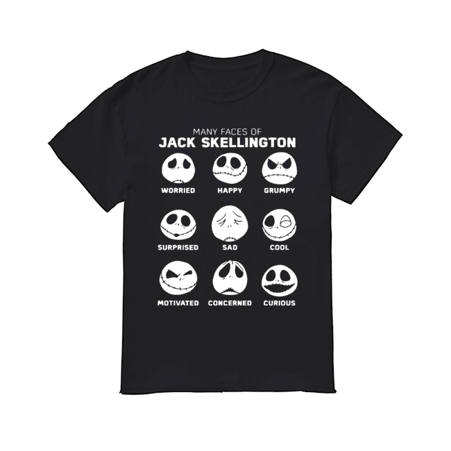 Disney The Nightmare Before Christmas Jack Pumpkin Faces shirt