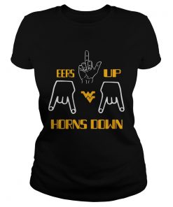 EERS Up Horns Down Shirt Classic Ladies