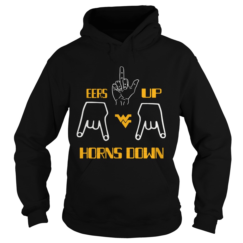 EERS Up Horns Down Shirt Hoodie
