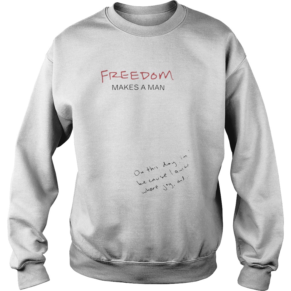 Ermenegildo Zegna Freedom Makes A Man Shirt Sweatshirt