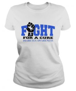 Fight for a cure diabetes awareness  Classic Ladies