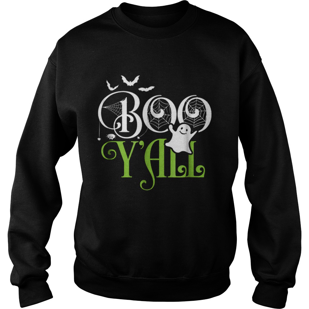 Funny Boo YallFunny Halloween Costume Scary Ghost Tee Sweatshirt