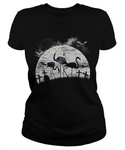 Funny Halloween Flamingo  LlMlTED EDlTlON Classic Ladies