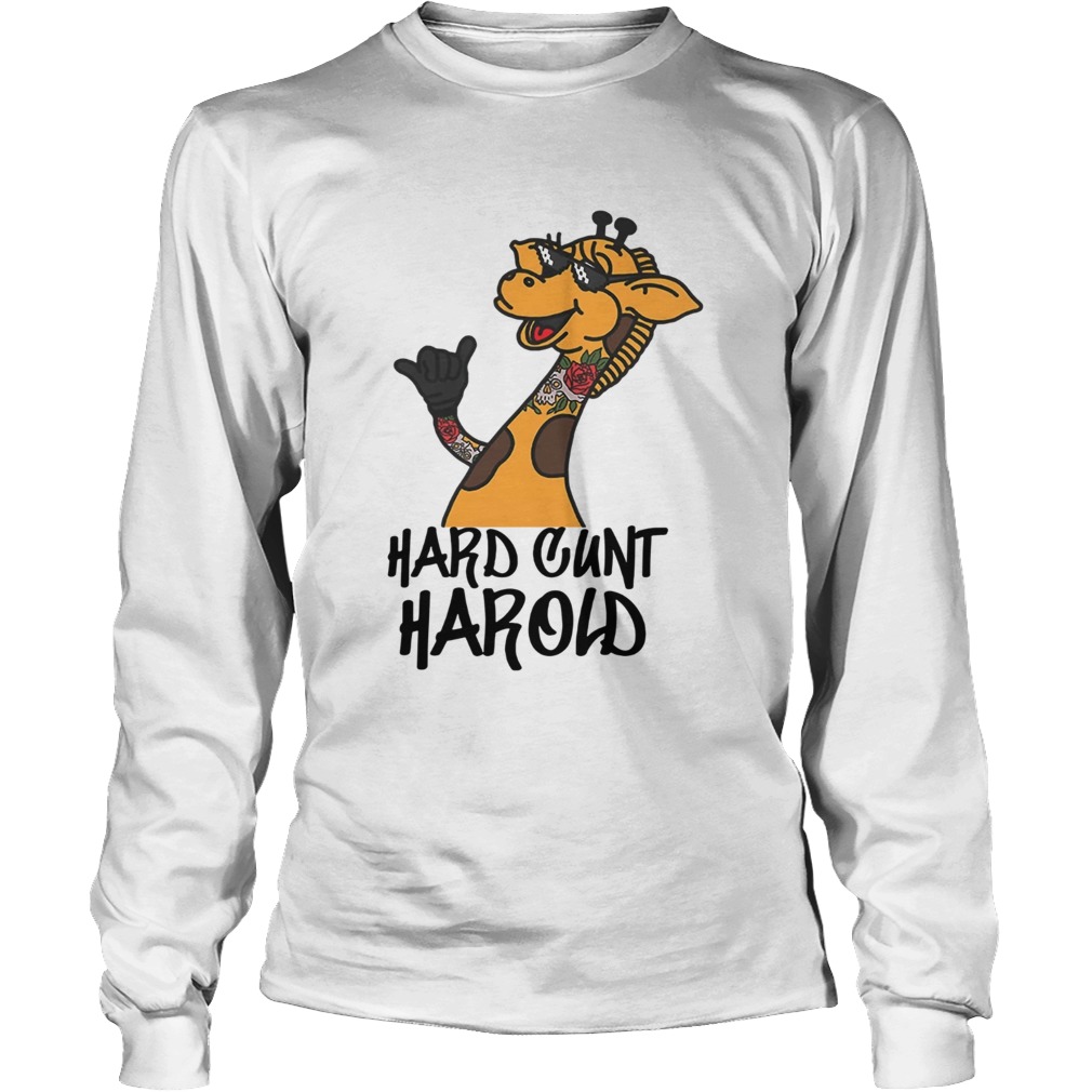 Giraffe Hard cunt harold LongSleeve