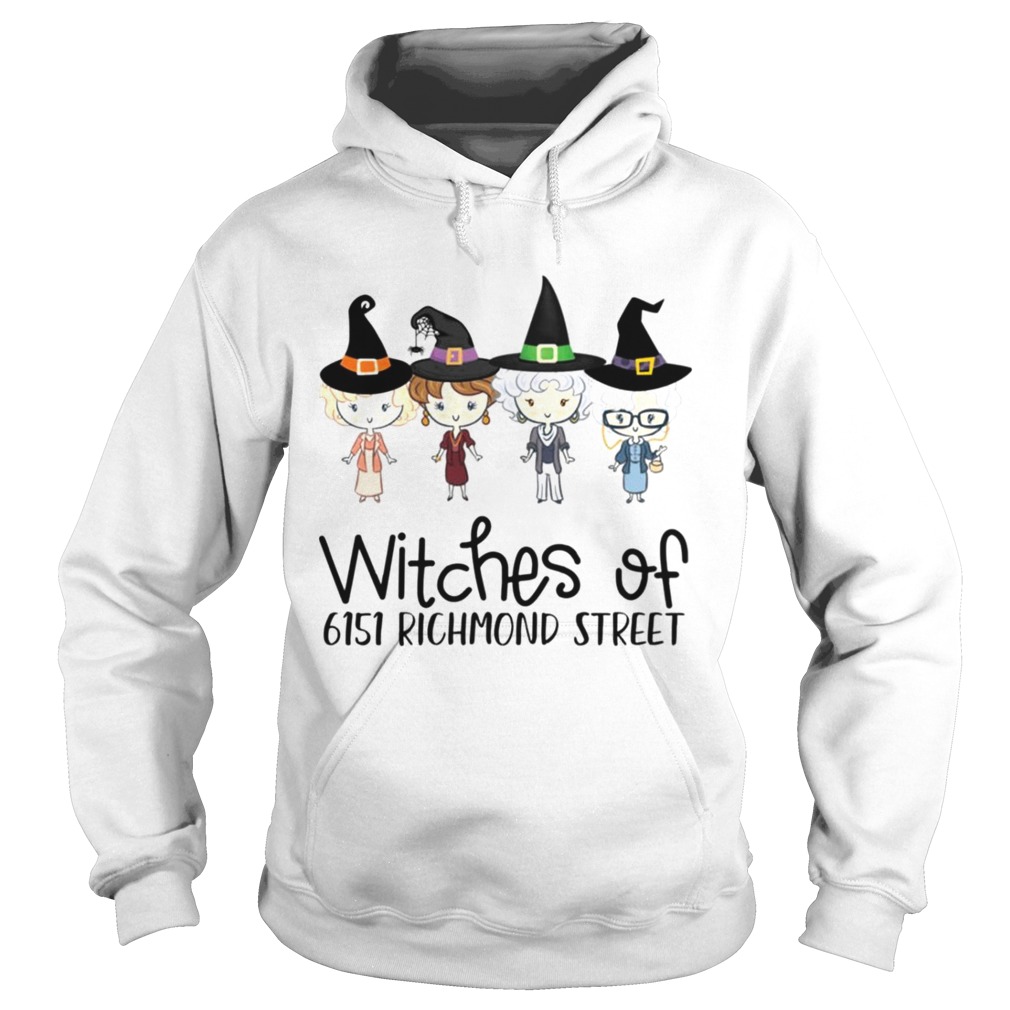 Golden Girls Witches of 6151 Richmond street Halloween Hoodie