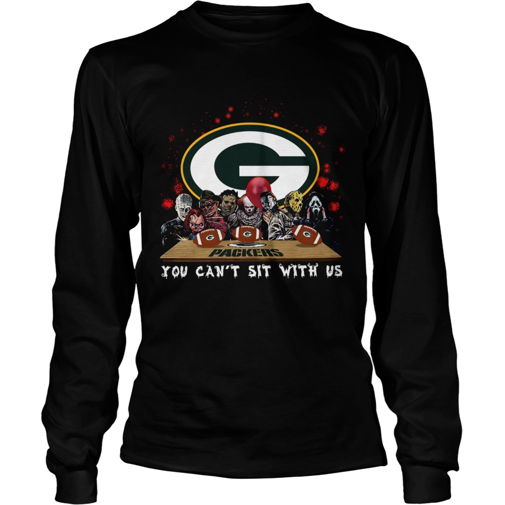 Green Bay Packers Horror team you cant sit with us LongSleeve