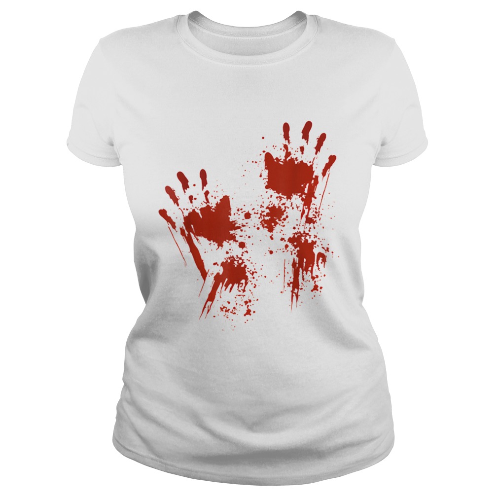 Halloween Blood Hands Costume Zombie Outfit Classic Ladies