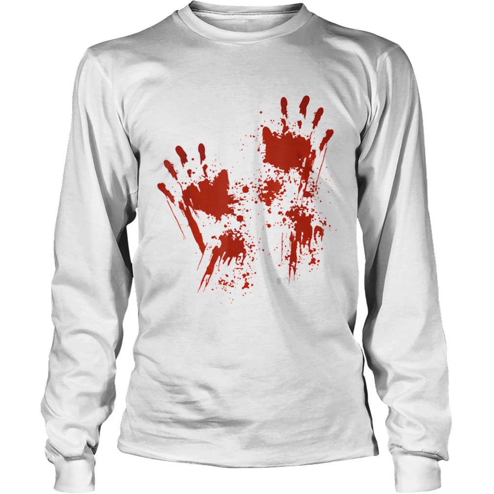 Halloween Blood Hands Costume Zombie Outfit LongSleeve