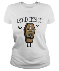 Halloween Coffin dead inside  Classic Ladies