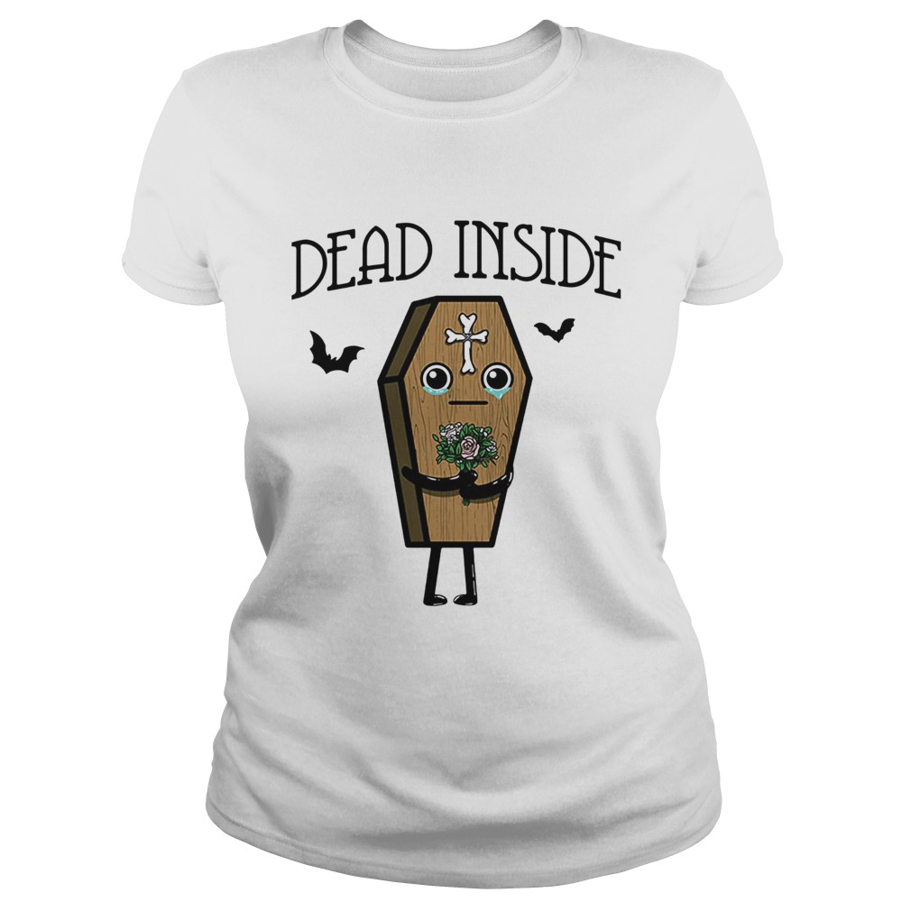 Halloween Coffin dead inside Classic Ladies