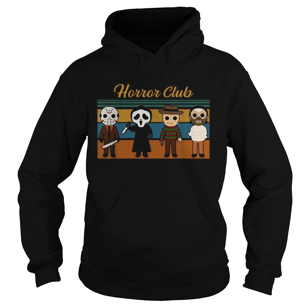 Halloween Horror club Horror character vintage Hoodie