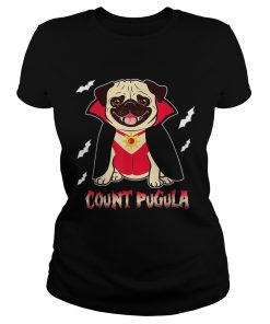 Halloween Pug Dog funny for halloween  Classic Ladies