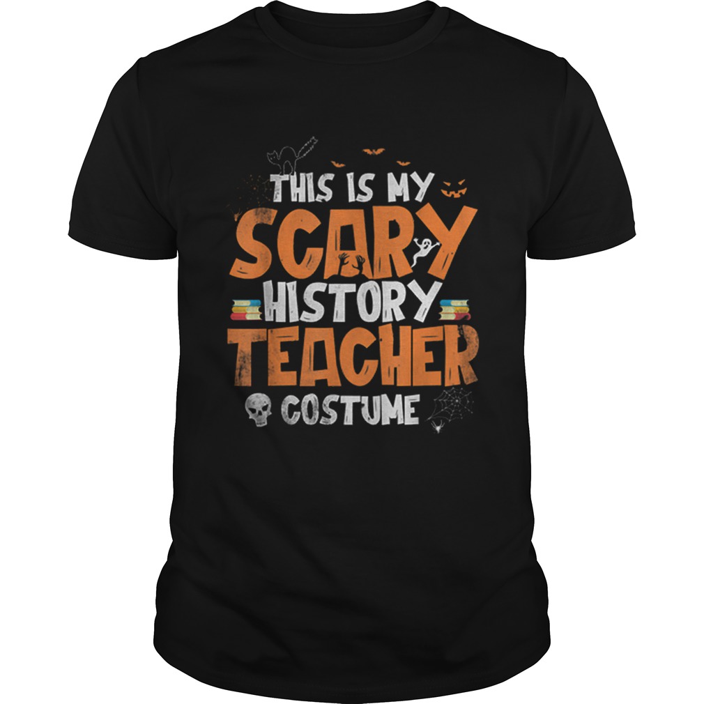 HalloweenScary Costume History Teacher Gift shirt