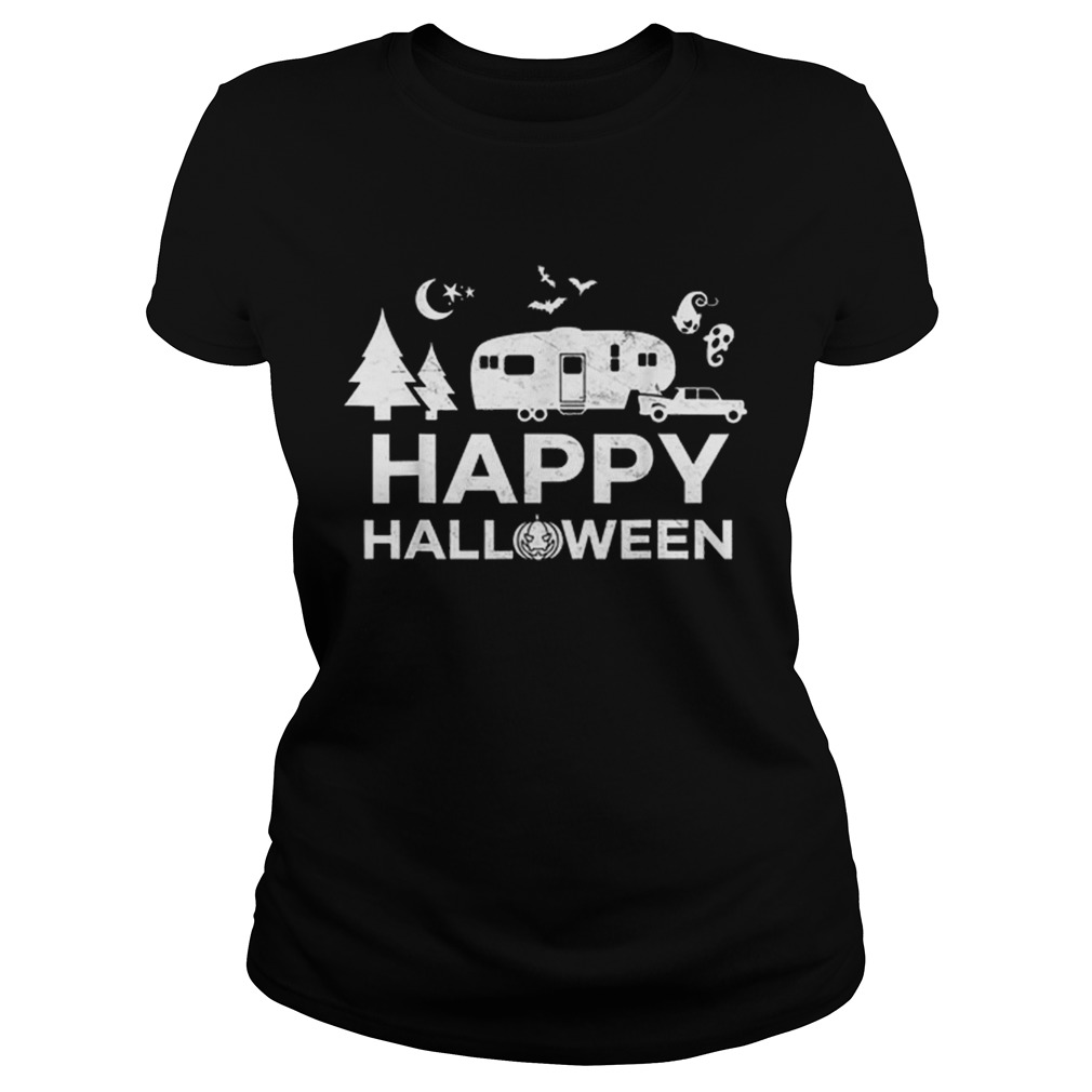 Happy Halloween Camping Fifth Wheel Camper RV Vacation Classic Ladies