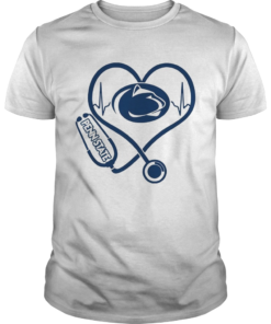 Heartbeat Nurse love Penn State  Unisex