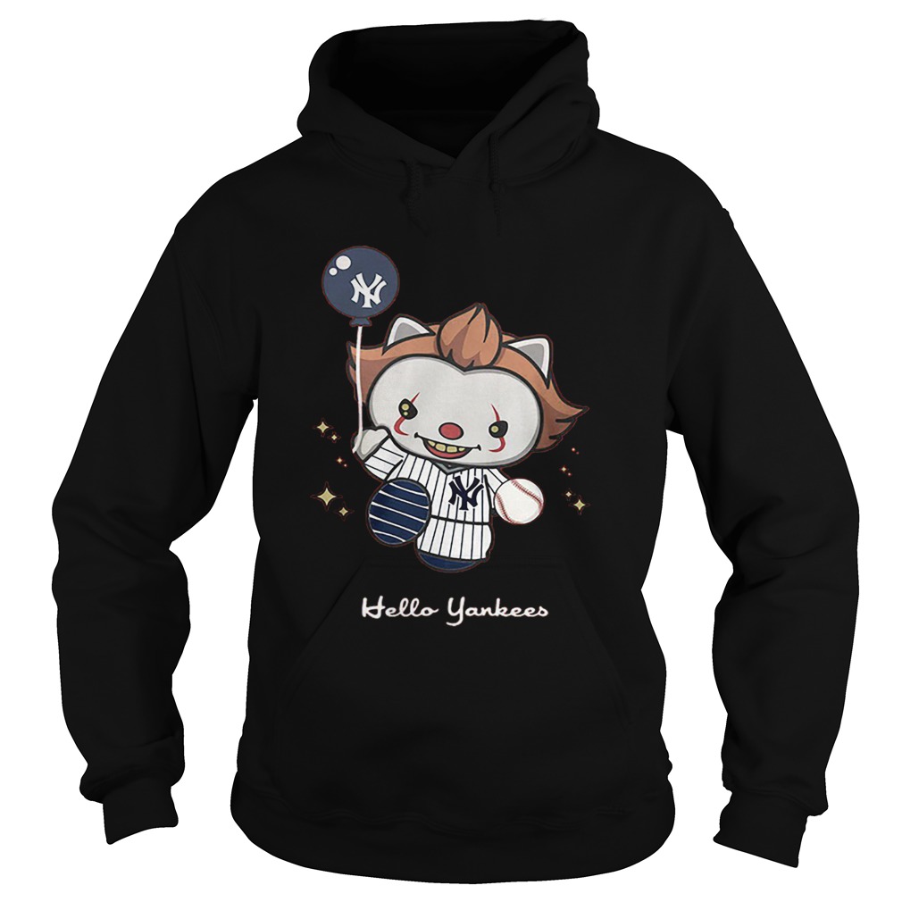 Hello Yankees New York Yankees Pennywise Hoodie