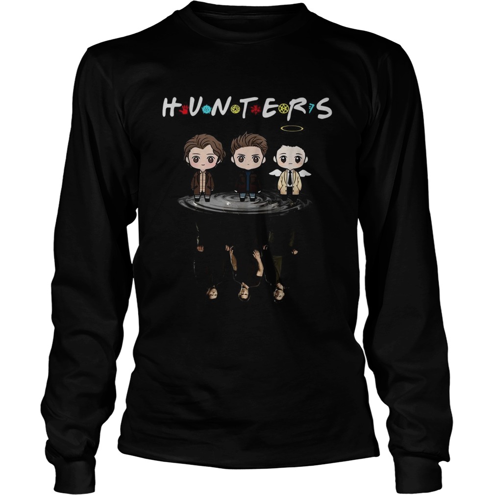Hunters Chibi Supernatural water reflection LongSleeve